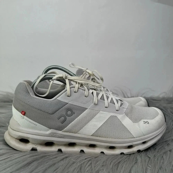 On Running Cloudrunner Womens Size 10.5 Shoes White Running Sneakers - Picture 1 of 10